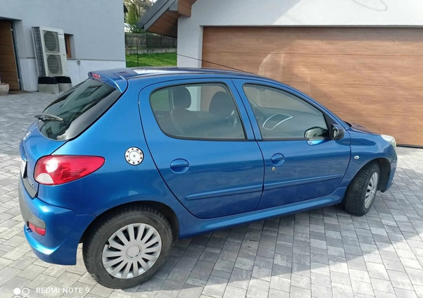 Peugeot 206 plus cena 10900 przebieg: 149100, rok produkcji 2010 z Przecław małe 466